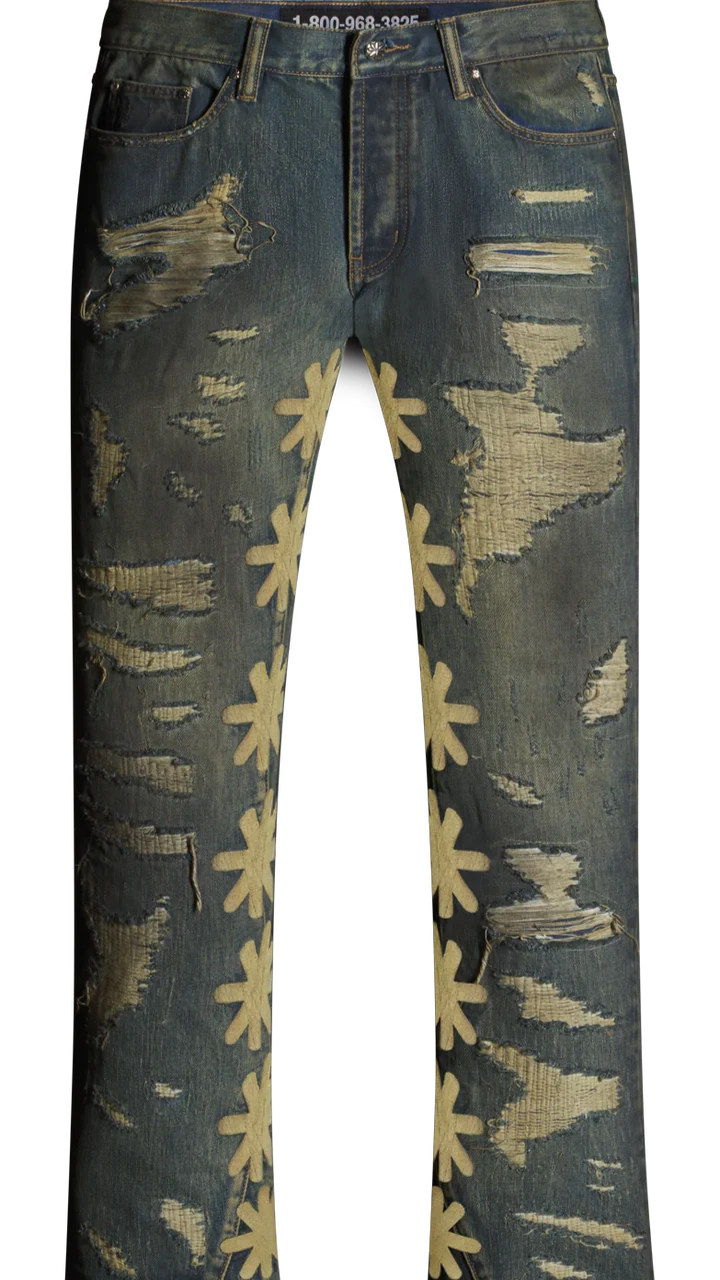 Lost Shdws Denim Pant Dirty Blue/Sand – Sneaker Legends Dearborn