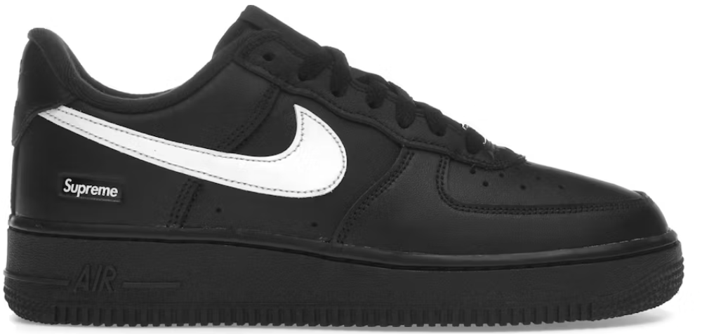 Nike Air Force 1 Low Supreme Black White – Sneaker Legends Dearborn