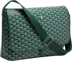 Goyard Capetien Messenger Bag Green