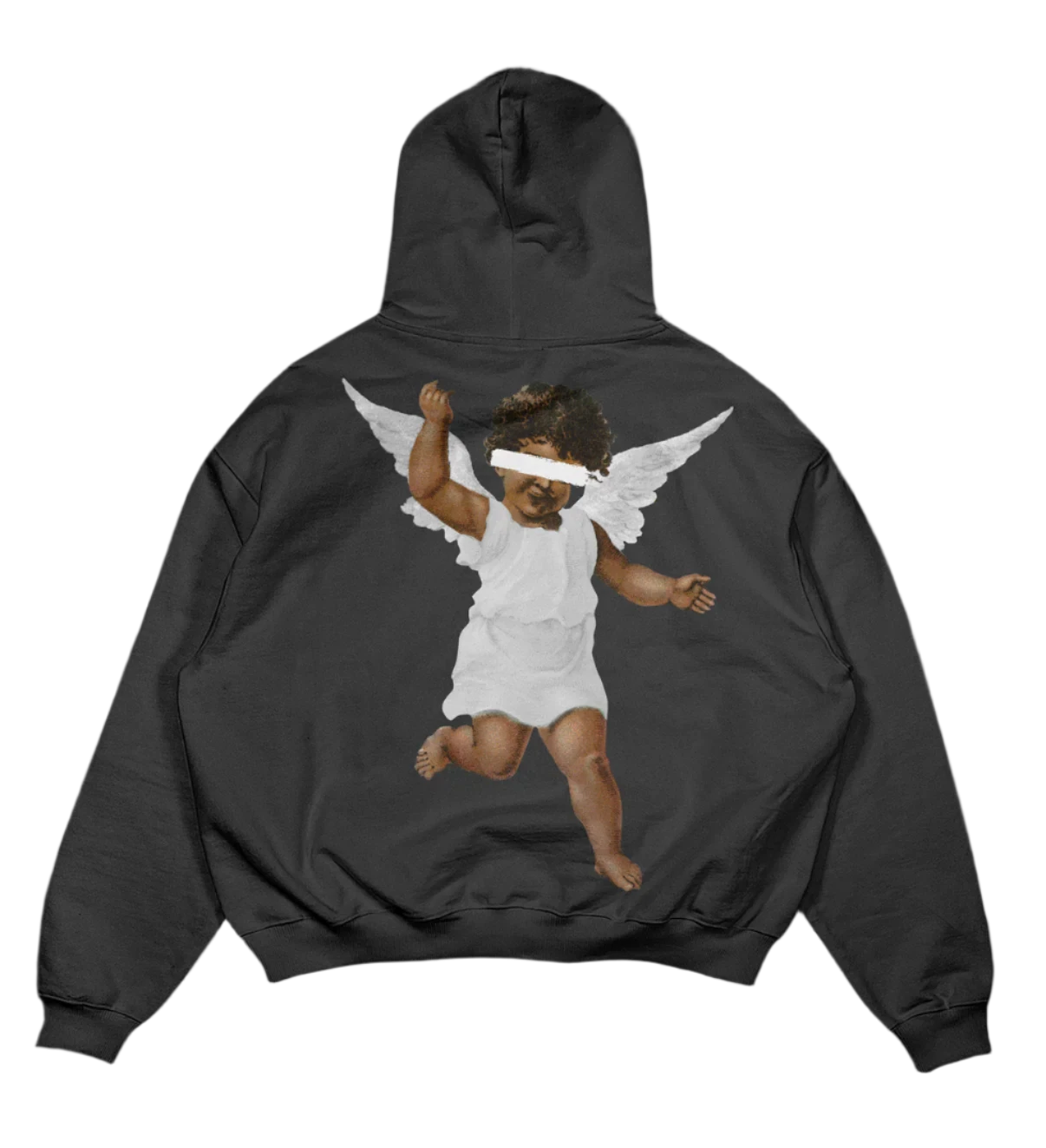 Sorry I Was Trapping Charcoal Grey Vintage Angel Hoodie & Pants Set