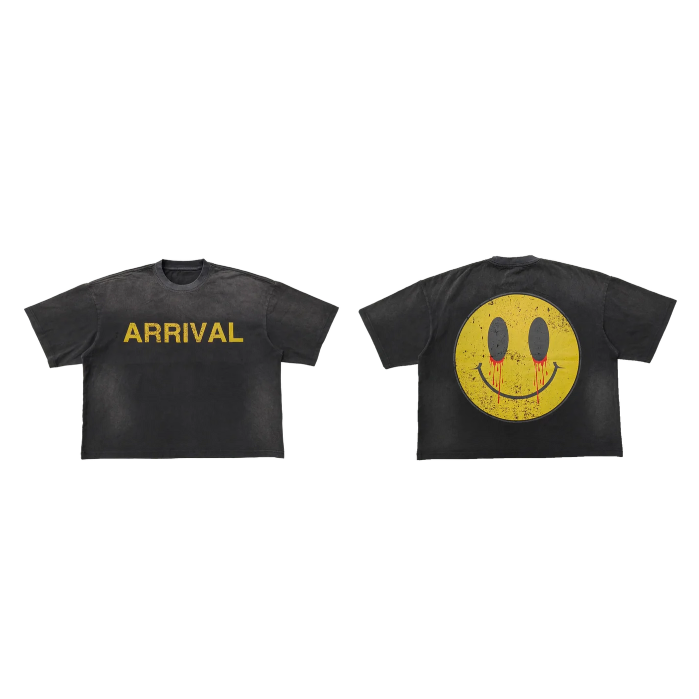 Arrival Worldwide 2024 Smiley Tee Black