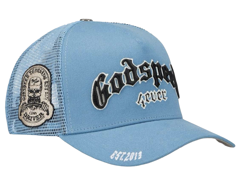 GS Forever Trucker Hat Baby Blue