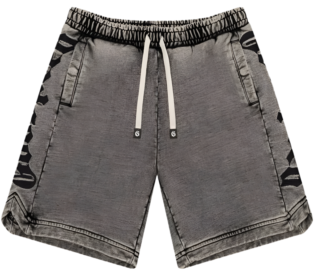 Godspeed Courtside Shorts Ash Grey Wash