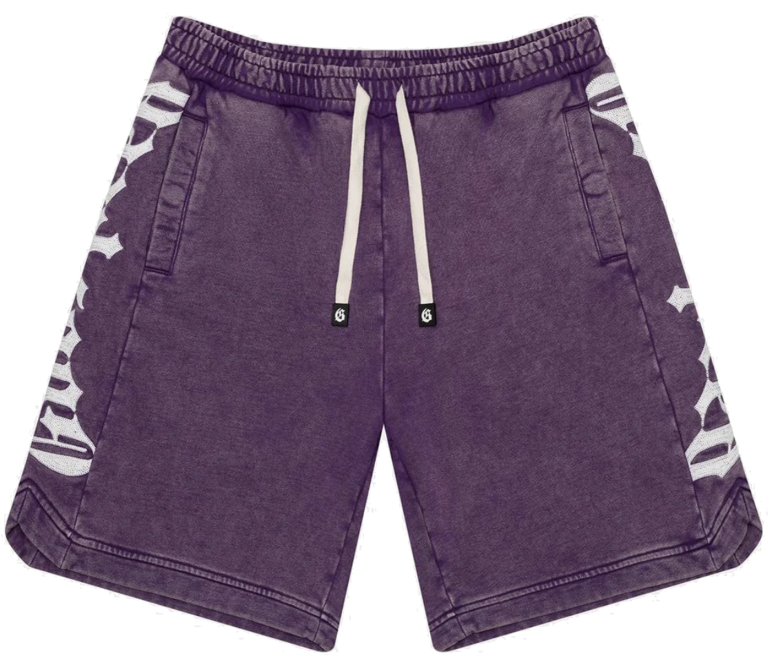 Godspeed Courtside Shorts Purple Wash