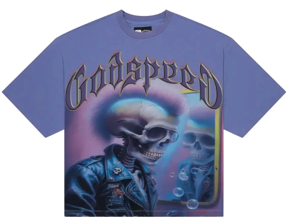 Godspeed Man in the Mirror T-Shirt (Sapphire)