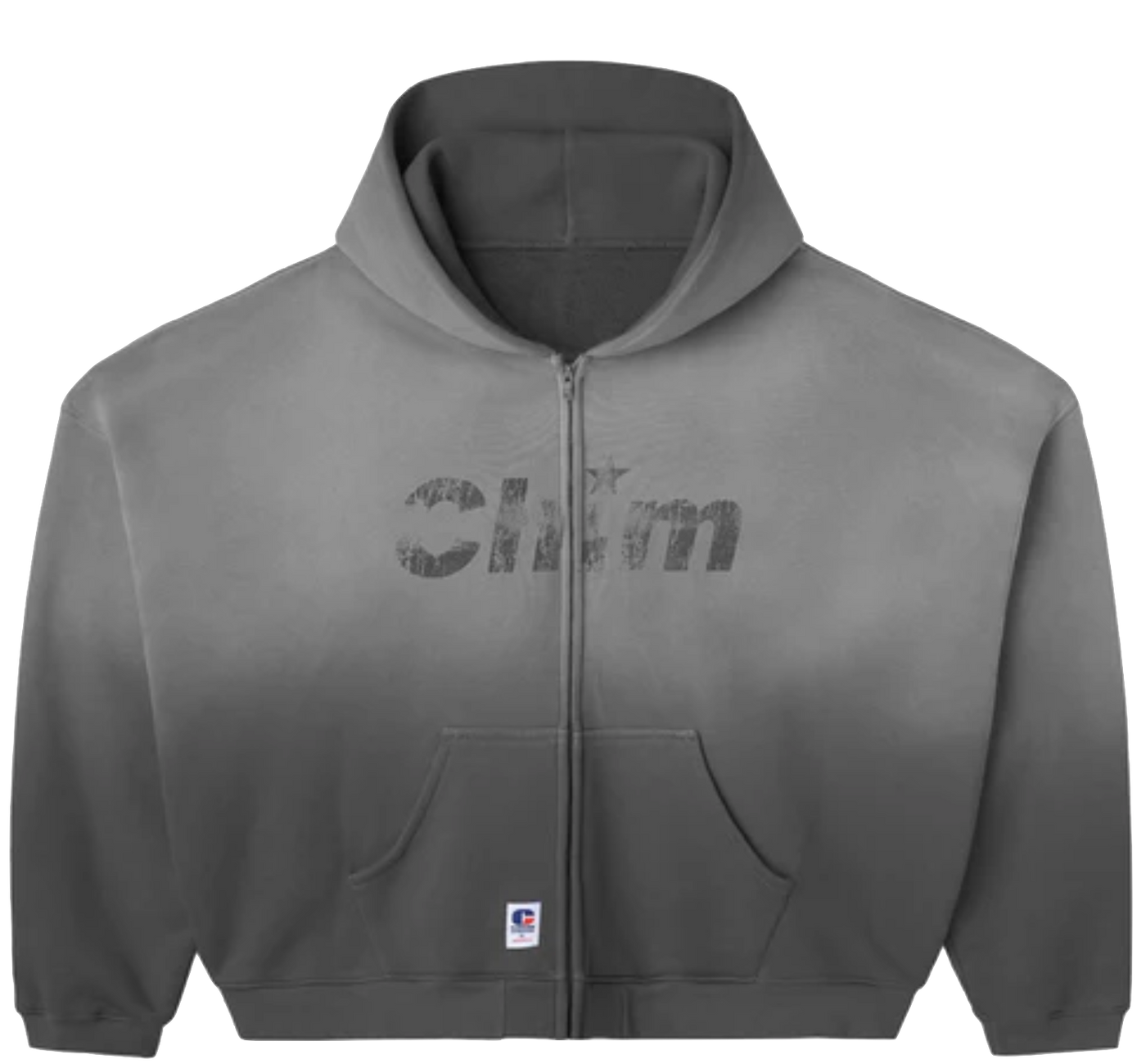 Happy Memories Don't Die HMDD Bleach Zip Up (Black)