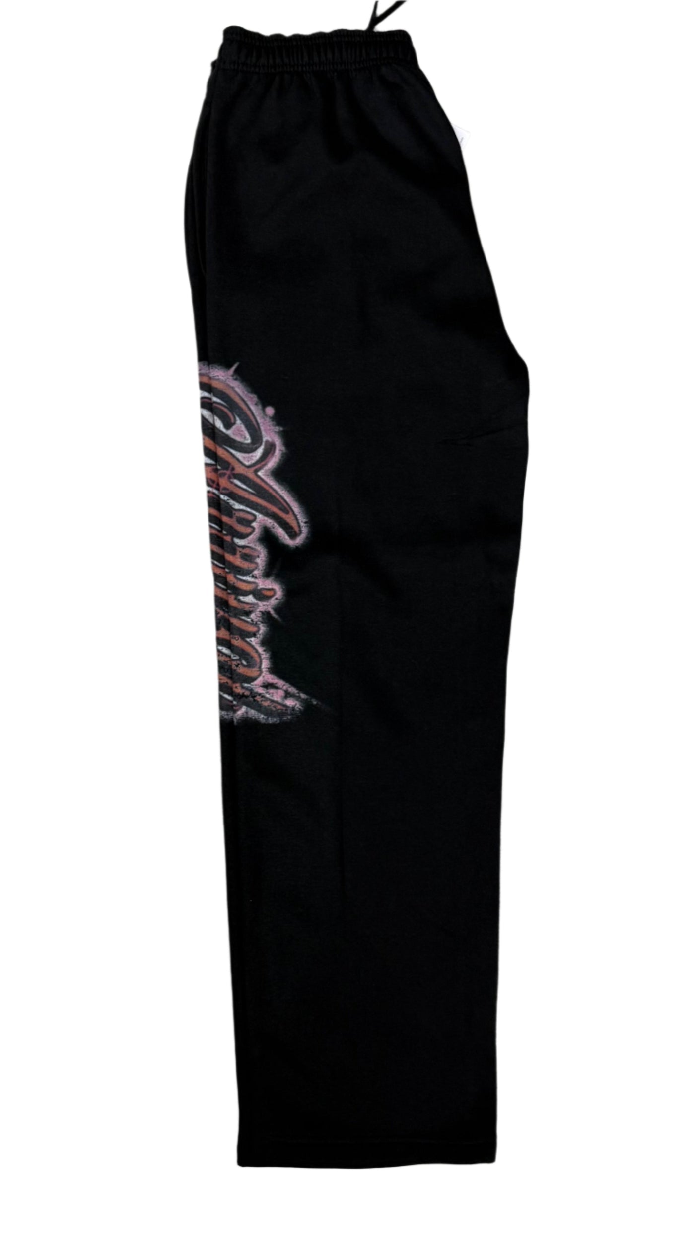 Arrival Worldwide Graphic Design Pants Black