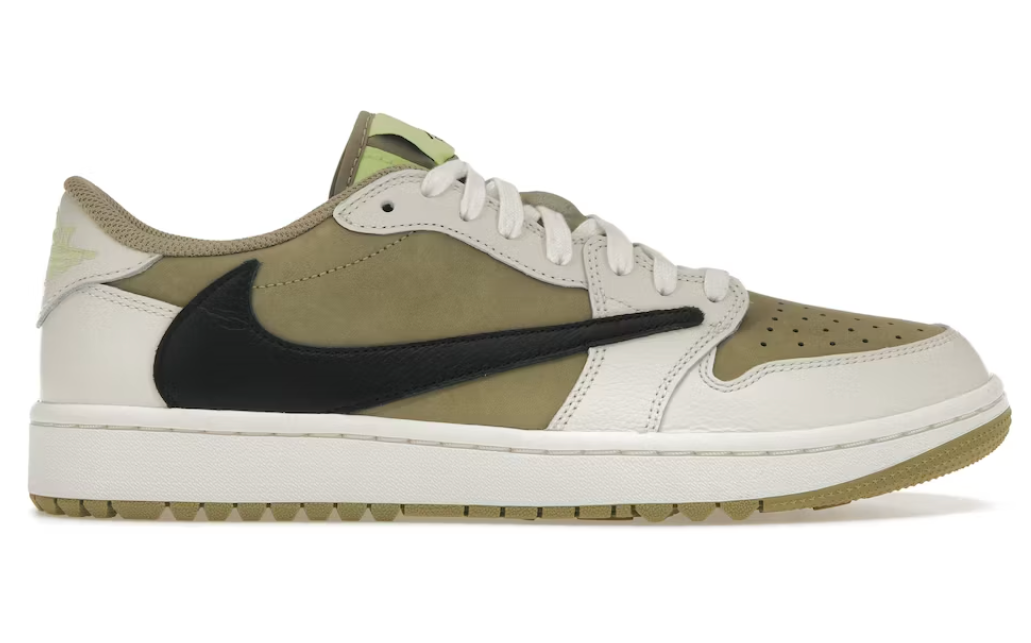 Jordan 1 Retro Low Golf Travis Scott Neutral Olive – Sneaker
