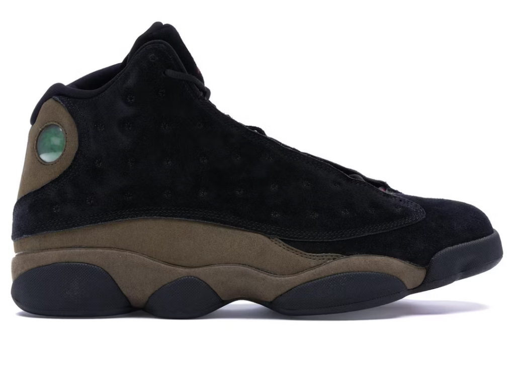 olive green retro 13