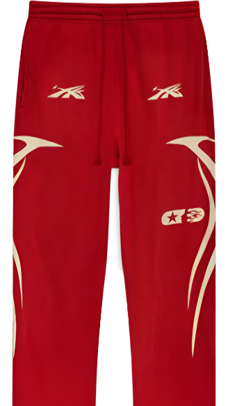 Hellstar Sports Sweatpants Red