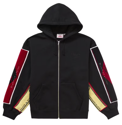 Supreme Martine Rose Towel Zip Up Hooded Black