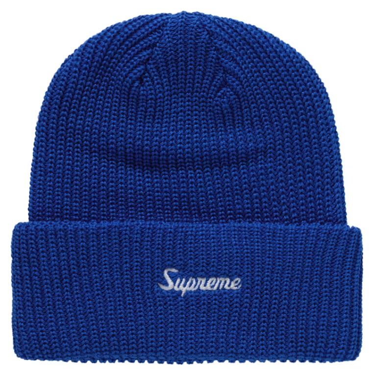 Supreme Loose Gauge Beanie (FW24) Blue