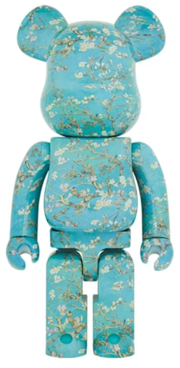 Bearbrick x Van Gogh Museum Van Gogh (Almond Blossom) 1000%