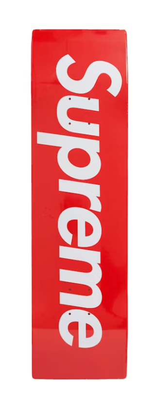Supreme Uncut Box Logo Skateboard Deck Red – Sneaker Legends