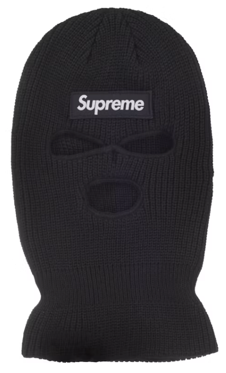 Supreme Box Logo Balaclava Black