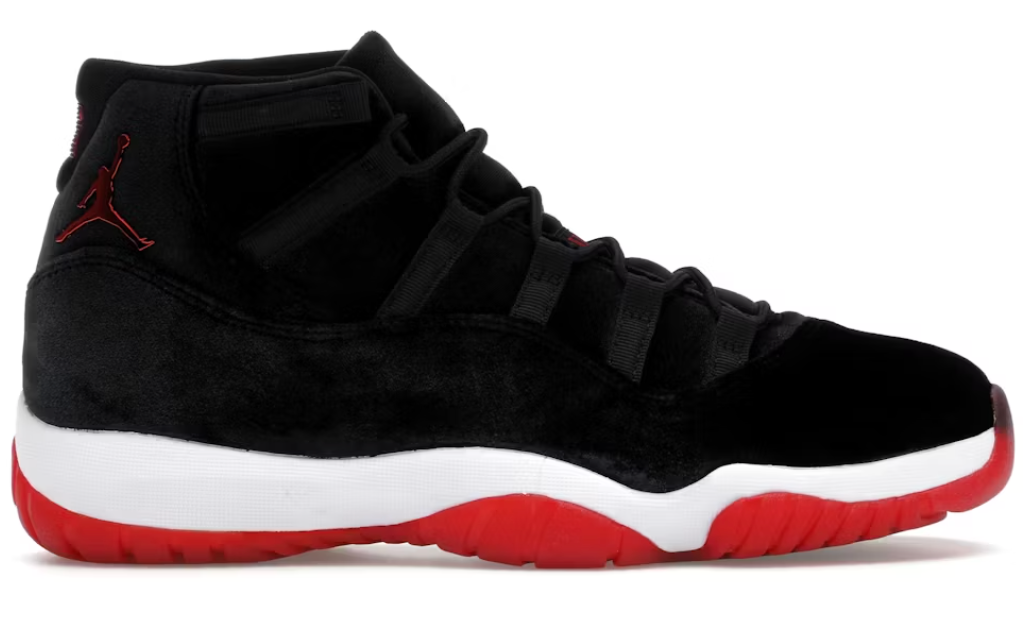 Jordan 11 Retro Bred Velvet (Women's)