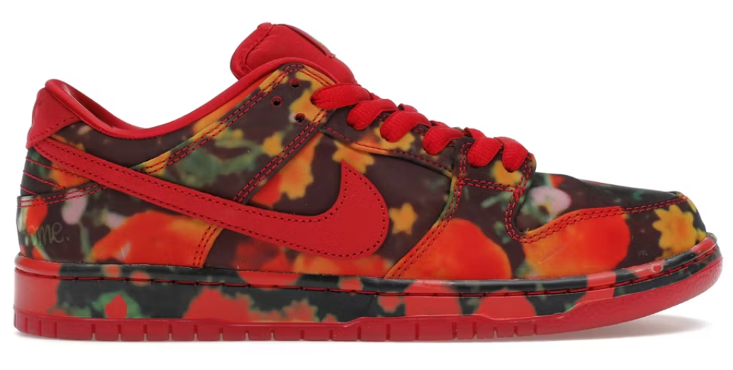 Nike SB Dunk Low The Wizard of Oz Poppy Field