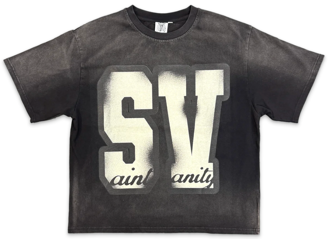 Saint Vanity SV Tee Dissolve Black