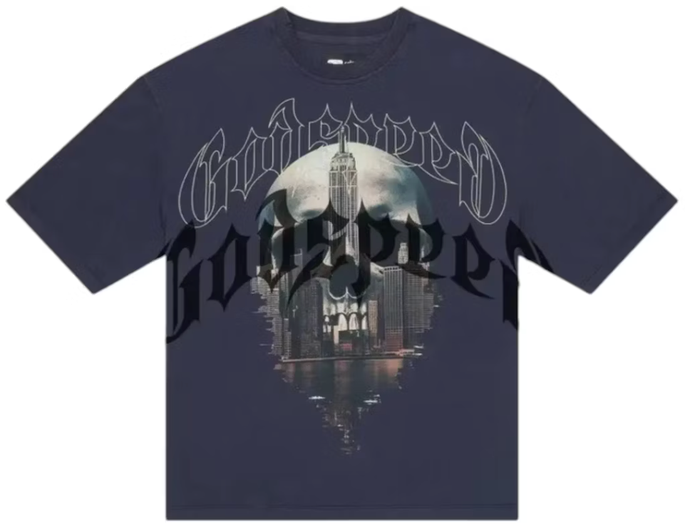 Godspeed Skyline Tee Navy