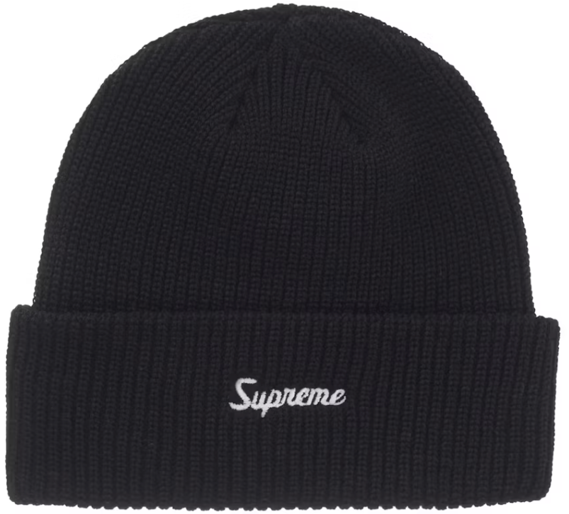 Supreme Loose Gauge Beanie (FW25) Black
