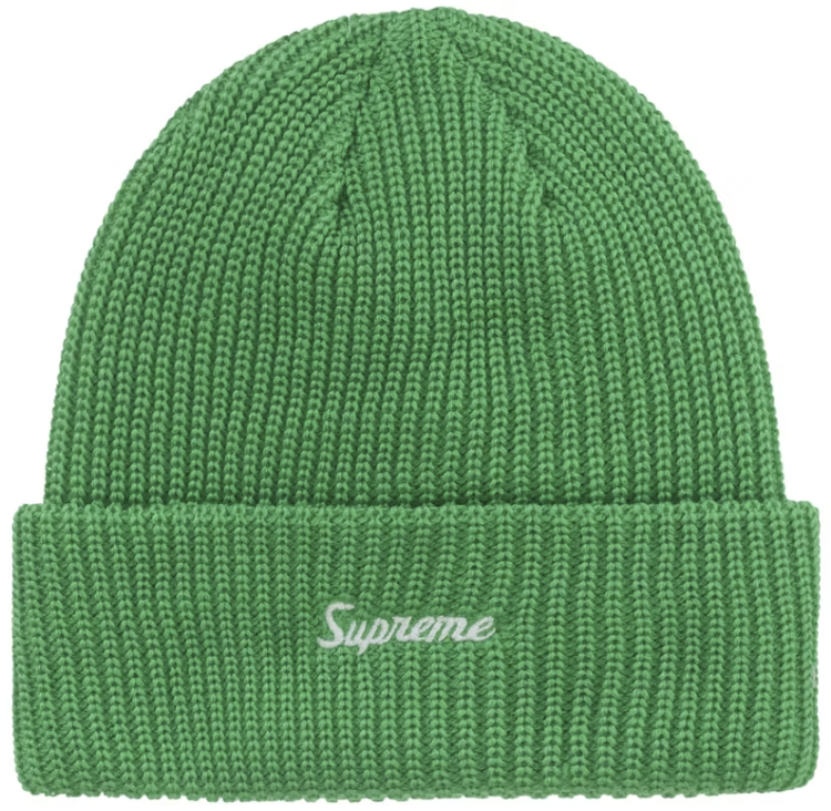 Supreme Loose Gauge Beanie (FW25) Green