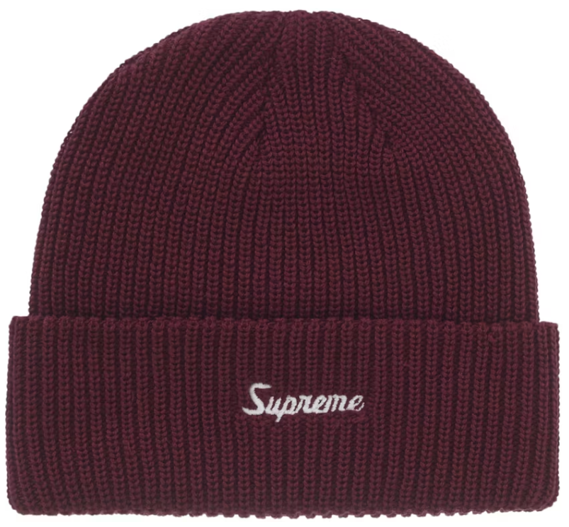 Supreme Loose Gauge Beanie (FW25) Cardinal