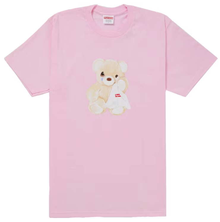 Supreme Bear Tee (SS25) Light Pink
