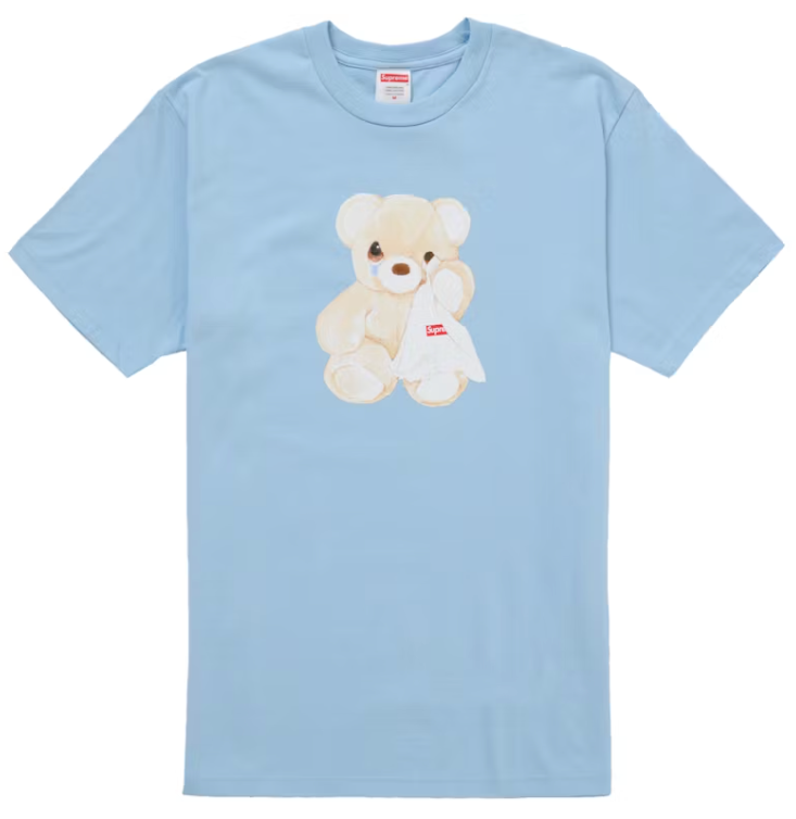 Supreme Bear Tee (SS25) Powder Blue