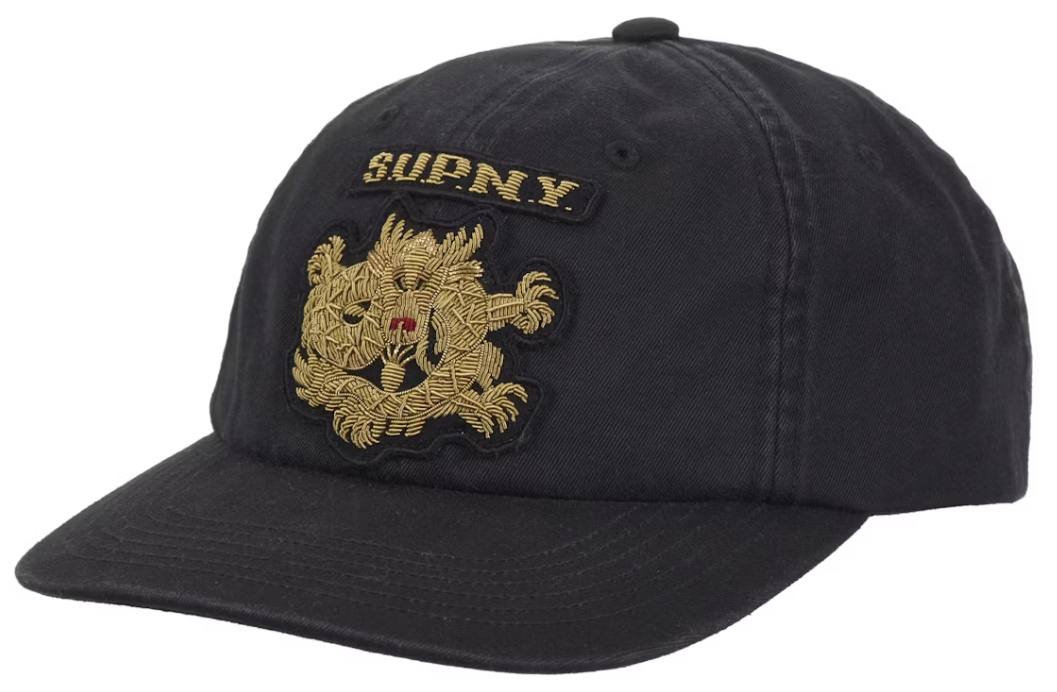 Supreme Bullion Dragon 6-Panel Black