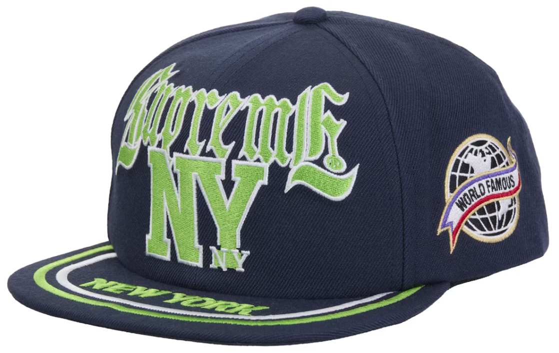 Supreme New York 6-Panel Navy