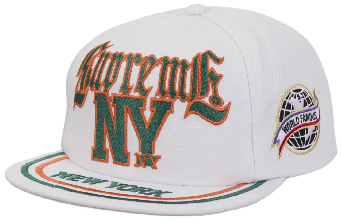 Supreme New York 6-Panel White