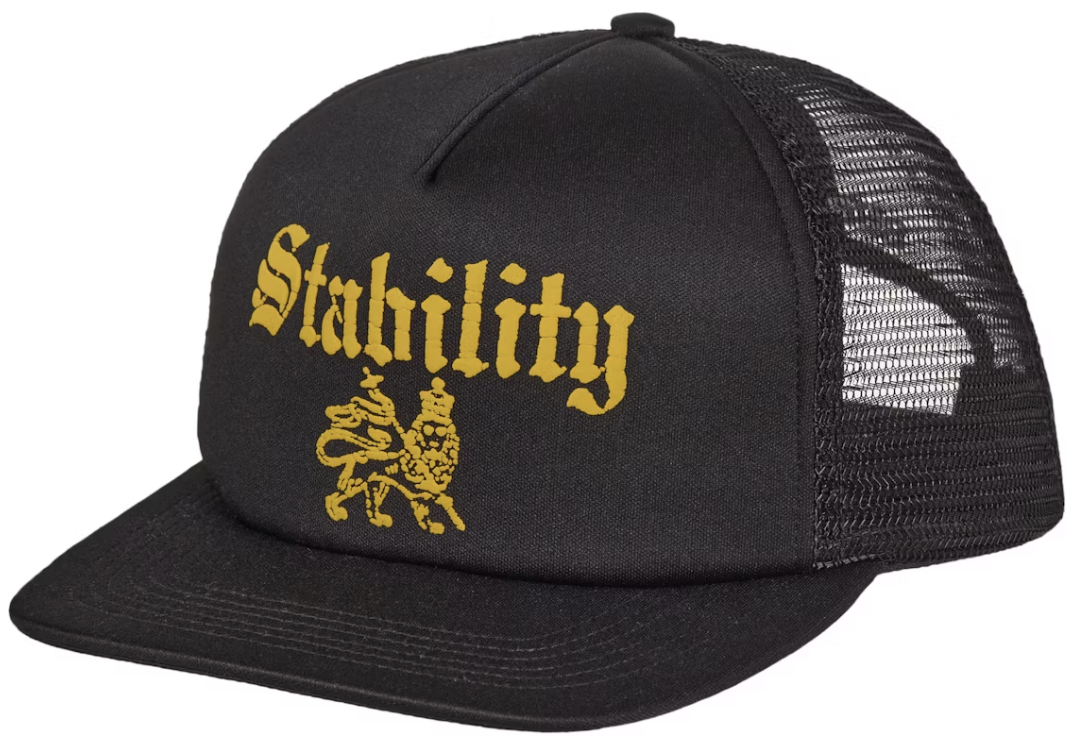 Supreme Stability Mesh Back 5-Panel Black
