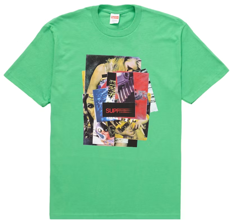 Supreme Stack Tee Green