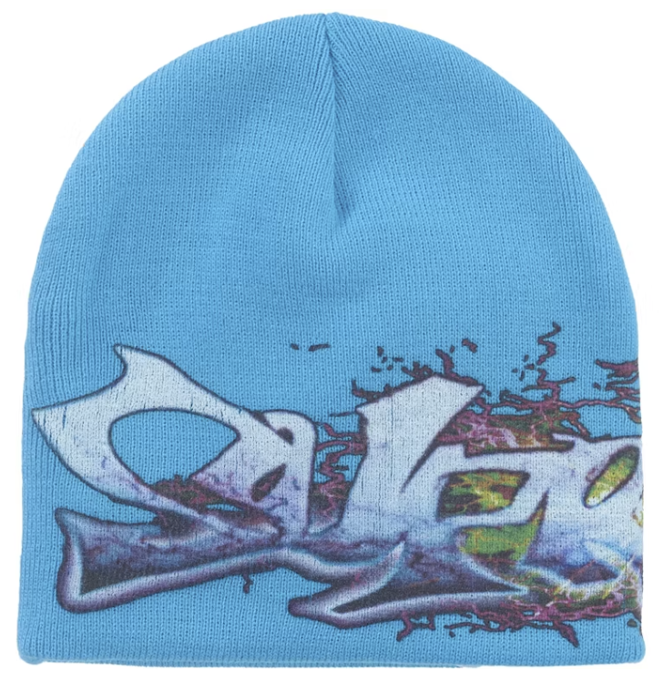 Supreme Tag Beanie (FW25) Blue