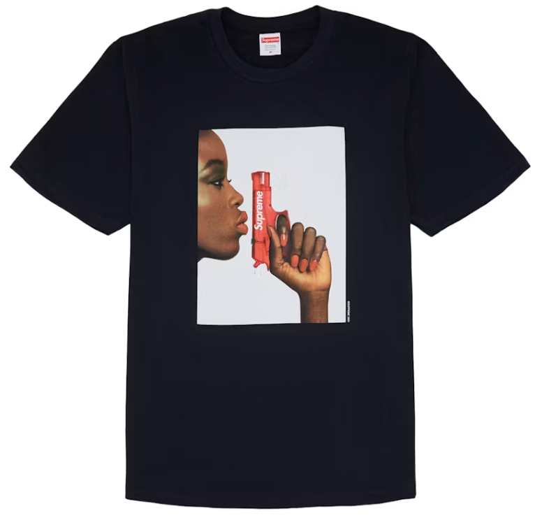 Supreme Water Pistol Tee Navy