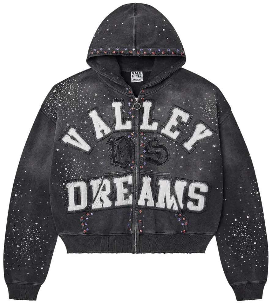 Vale Forever Classico Zip Up Black