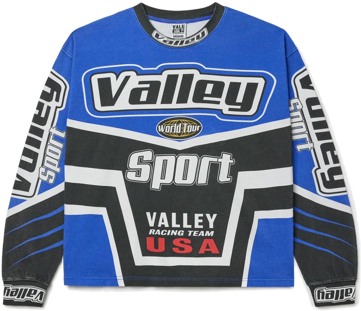 Vale Forever Motocroxxx L/S Tee Blue
