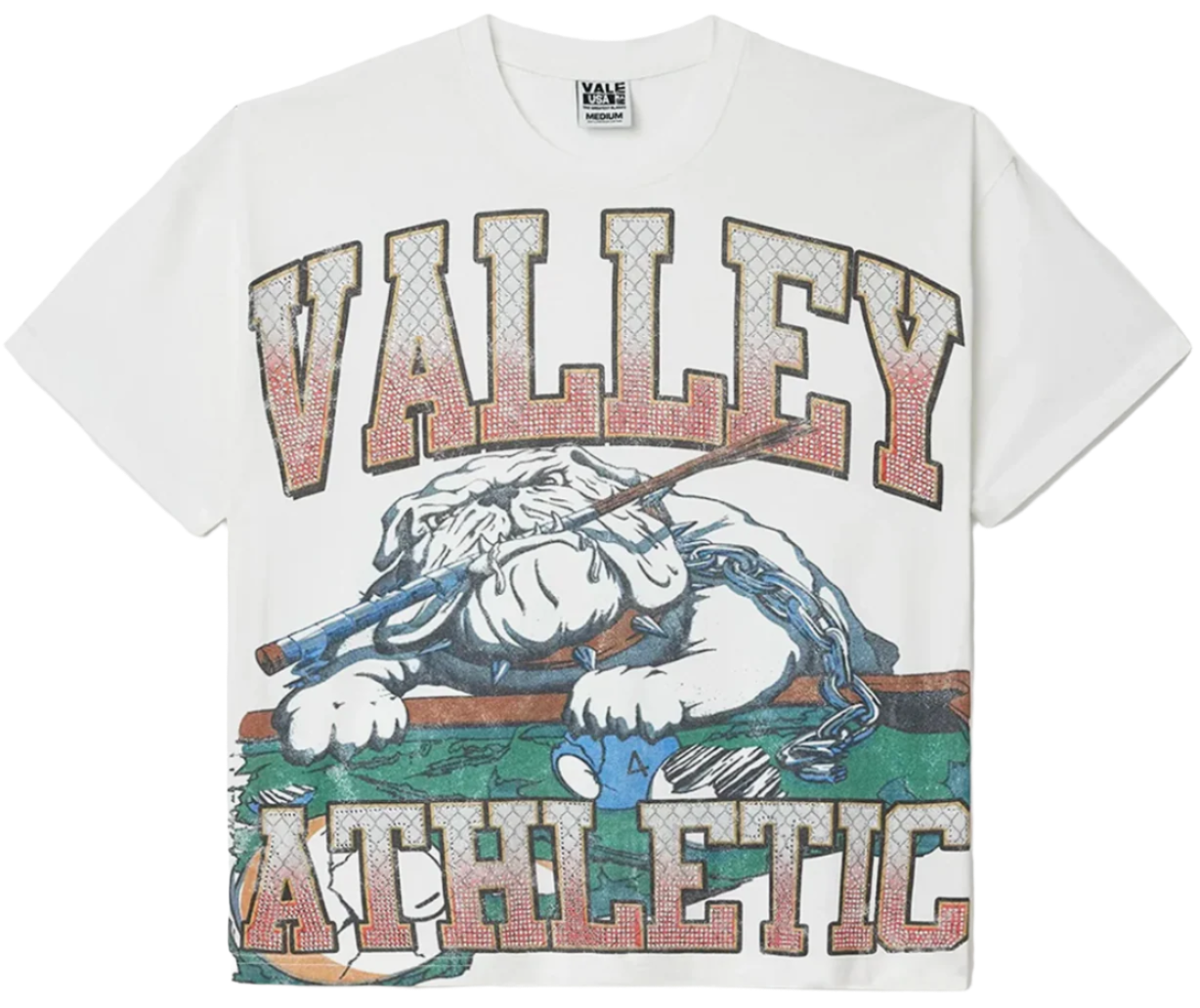 Vale Forever Polo Bling Tee White