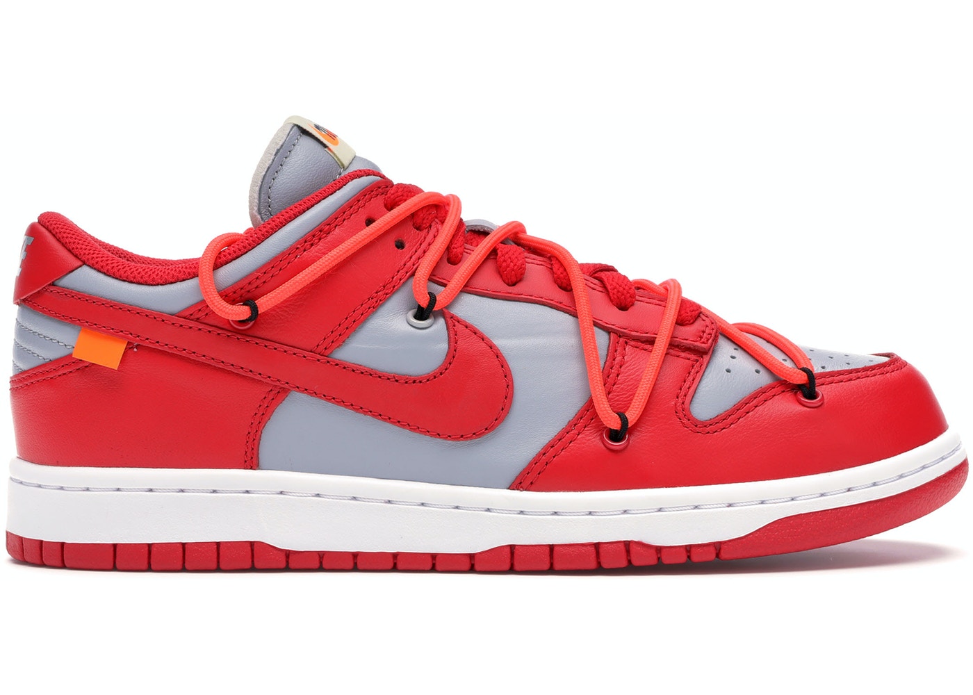 Nike Dunk Low Off-White University Red (REP BOX)
